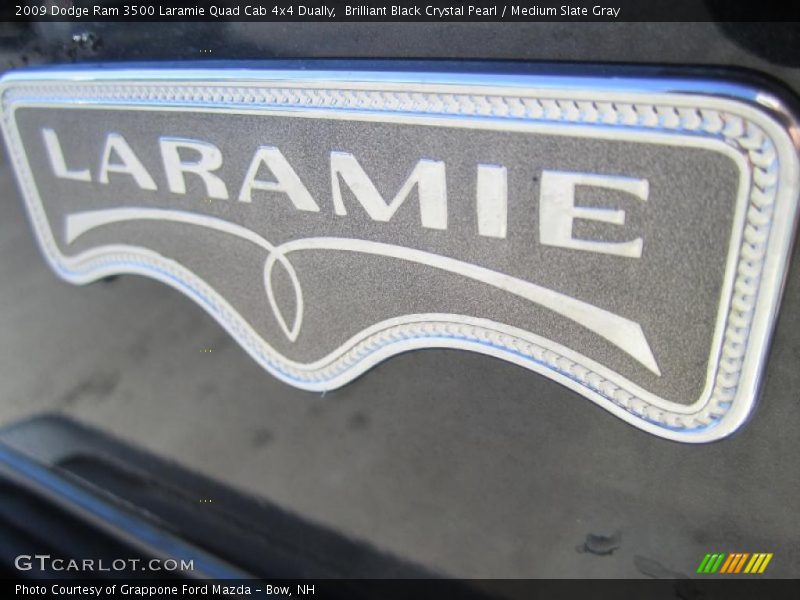  2009 Ram 3500 Laramie Quad Cab 4x4 Dually Logo
