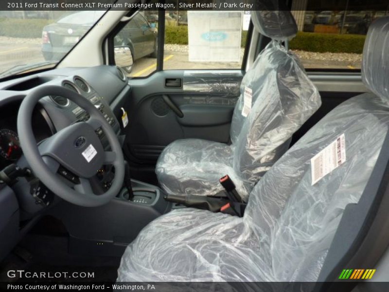 Silver Metallic / Dark Grey 2011 Ford Transit Connect XLT Premium Passenger Wagon