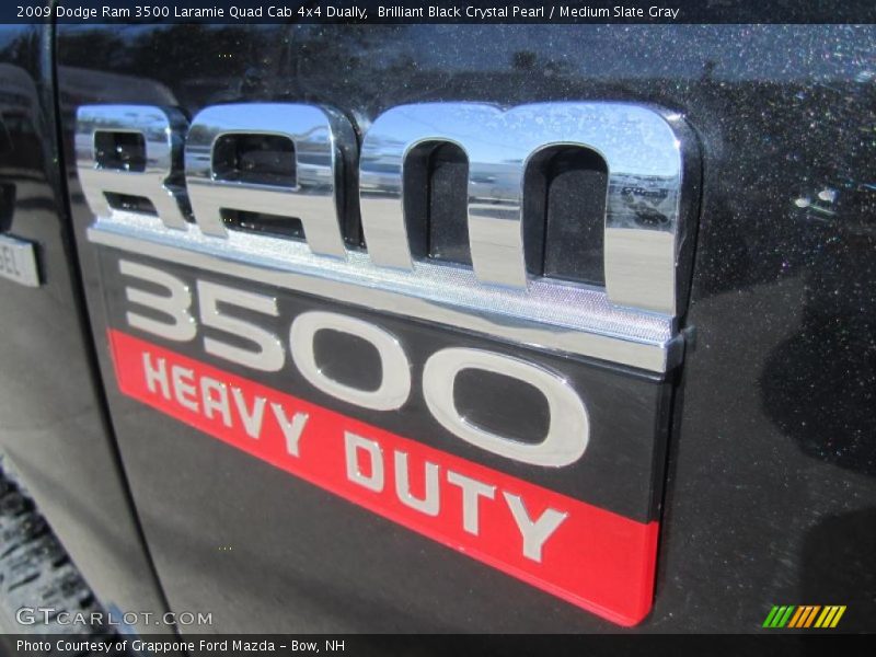  2009 Ram 3500 Laramie Quad Cab 4x4 Dually Logo