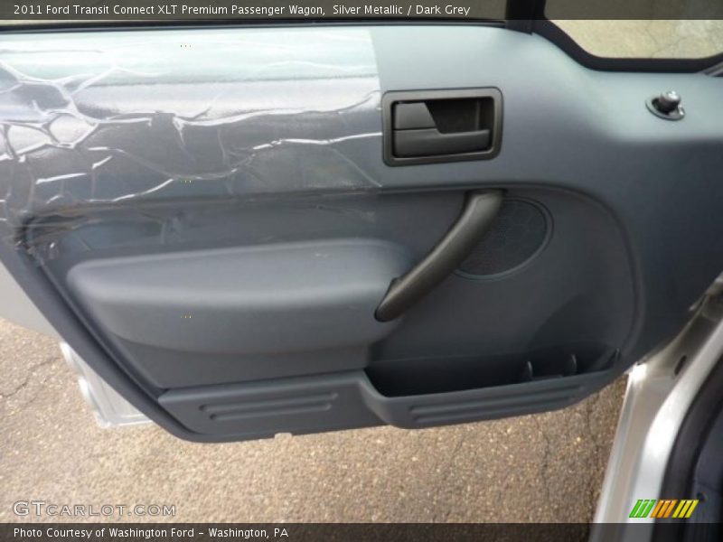 Silver Metallic / Dark Grey 2011 Ford Transit Connect XLT Premium Passenger Wagon