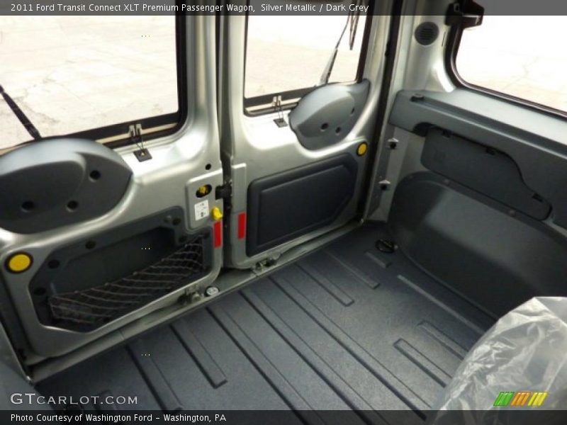 Silver Metallic / Dark Grey 2011 Ford Transit Connect XLT Premium Passenger Wagon