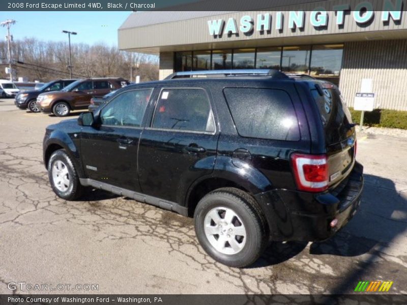 Black / Charcoal 2008 Ford Escape Limited 4WD