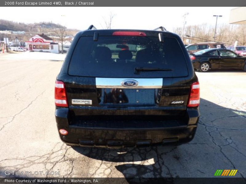 Black / Charcoal 2008 Ford Escape Limited 4WD