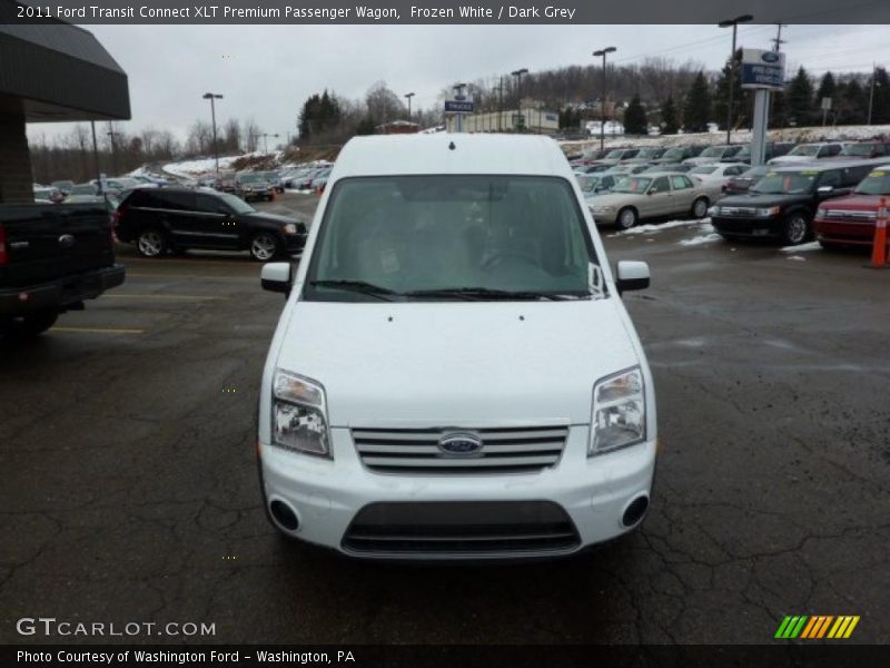 Frozen White / Dark Grey 2011 Ford Transit Connect XLT Premium Passenger Wagon