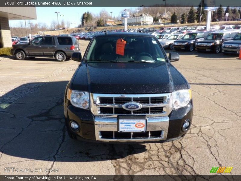 Black / Charcoal 2008 Ford Escape Limited 4WD