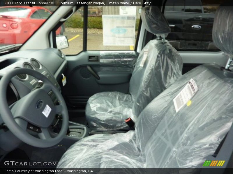 Frozen White / Dark Grey 2011 Ford Transit Connect XLT Premium Passenger Wagon