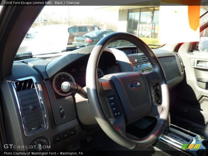 Black / Charcoal 2008 Ford Escape Limited 4WD