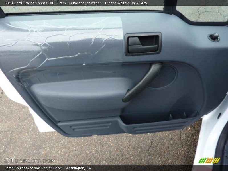 Frozen White / Dark Grey 2011 Ford Transit Connect XLT Premium Passenger Wagon