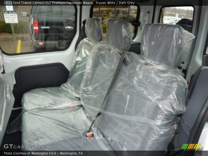 Frozen White / Dark Grey 2011 Ford Transit Connect XLT Premium Passenger Wagon