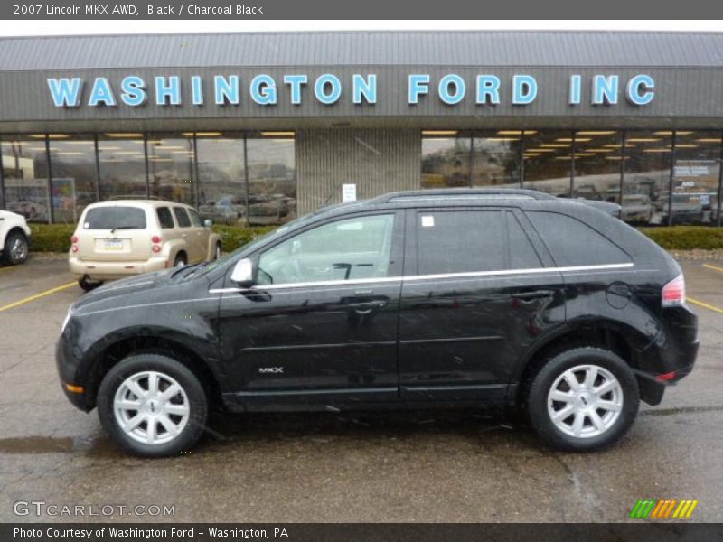 Black / Charcoal Black 2007 Lincoln MKX AWD