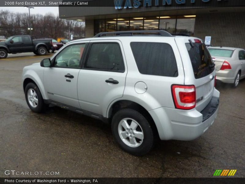 Silver Metallic / Camel 2008 Ford Escape XLT