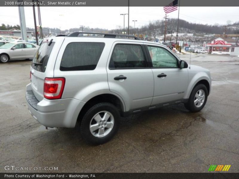 Silver Metallic / Camel 2008 Ford Escape XLT