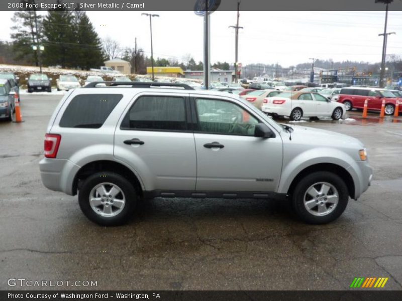 Silver Metallic / Camel 2008 Ford Escape XLT