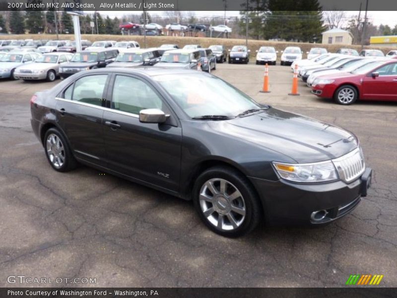 Front 3/4 View of 2007 MKZ AWD Sedan