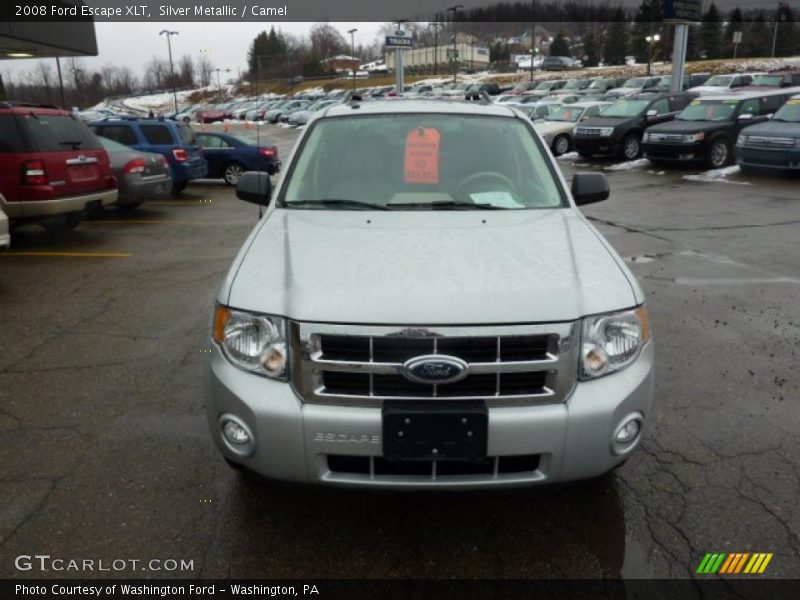 Silver Metallic / Camel 2008 Ford Escape XLT