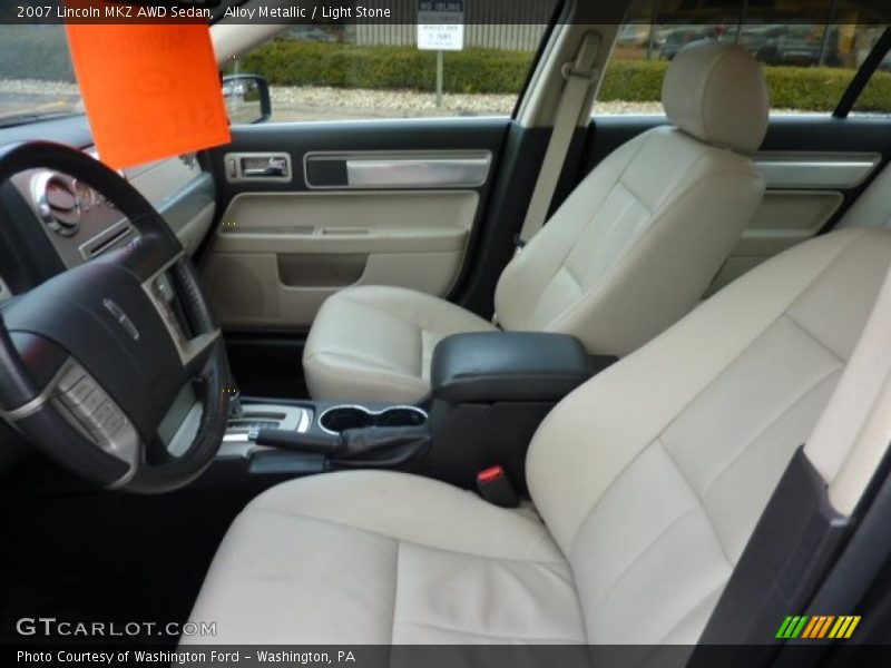  2007 MKZ AWD Sedan Light Stone Interior