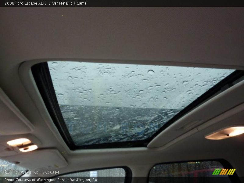 Silver Metallic / Camel 2008 Ford Escape XLT