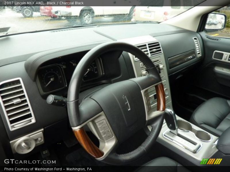 Black / Charcoal Black 2007 Lincoln MKX AWD