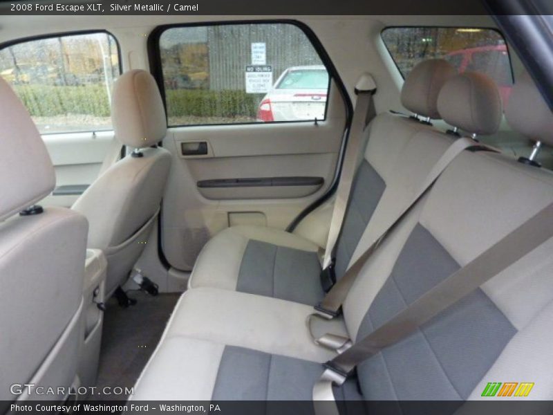 Silver Metallic / Camel 2008 Ford Escape XLT