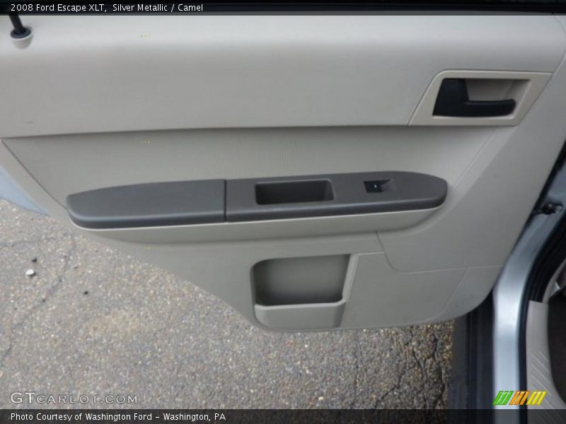 Silver Metallic / Camel 2008 Ford Escape XLT