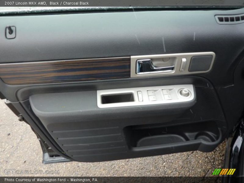 Black / Charcoal Black 2007 Lincoln MKX AWD