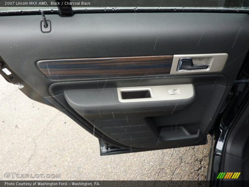 Black / Charcoal Black 2007 Lincoln MKX AWD