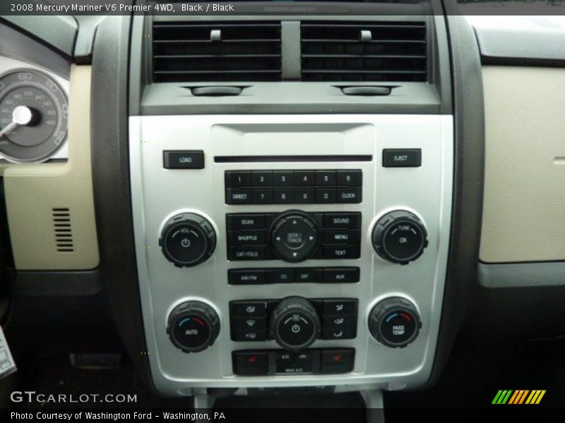 Black / Black 2008 Mercury Mariner V6 Premier 4WD