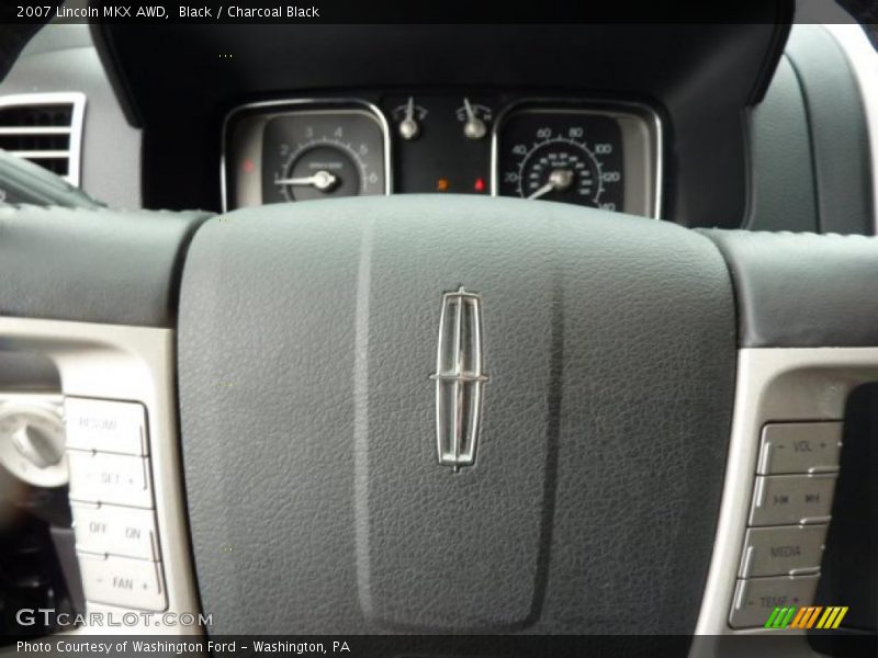 Black / Charcoal Black 2007 Lincoln MKX AWD