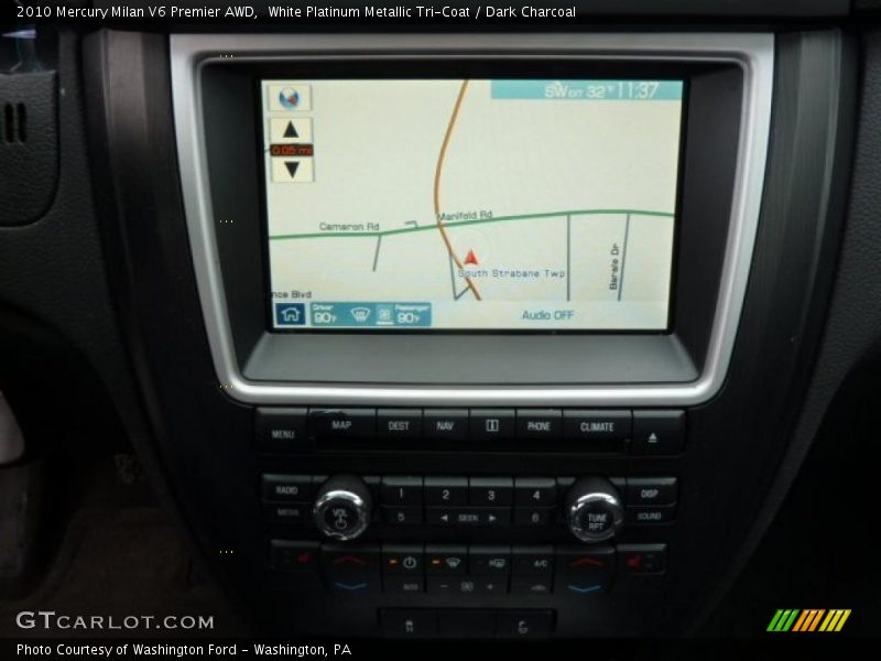 Navigation of 2010 Milan V6 Premier AWD