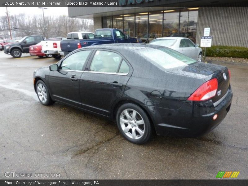 Tuxedo Black Metallic / Camel 2010 Mercury Milan I4 Premier