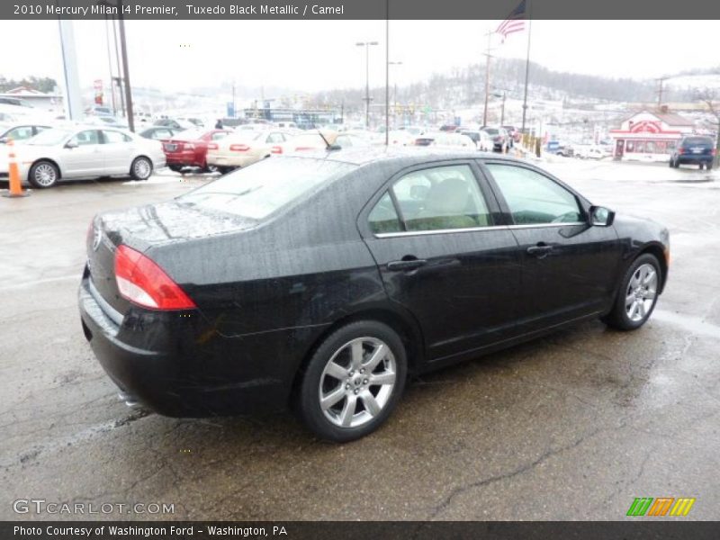 Tuxedo Black Metallic / Camel 2010 Mercury Milan I4 Premier