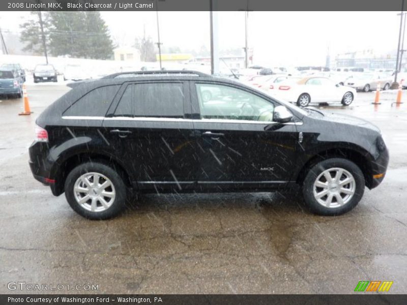 Black Clearcoat / Light Camel 2008 Lincoln MKX