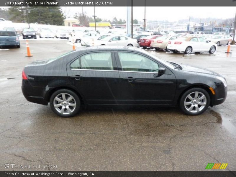 Tuxedo Black Metallic / Camel 2010 Mercury Milan I4 Premier