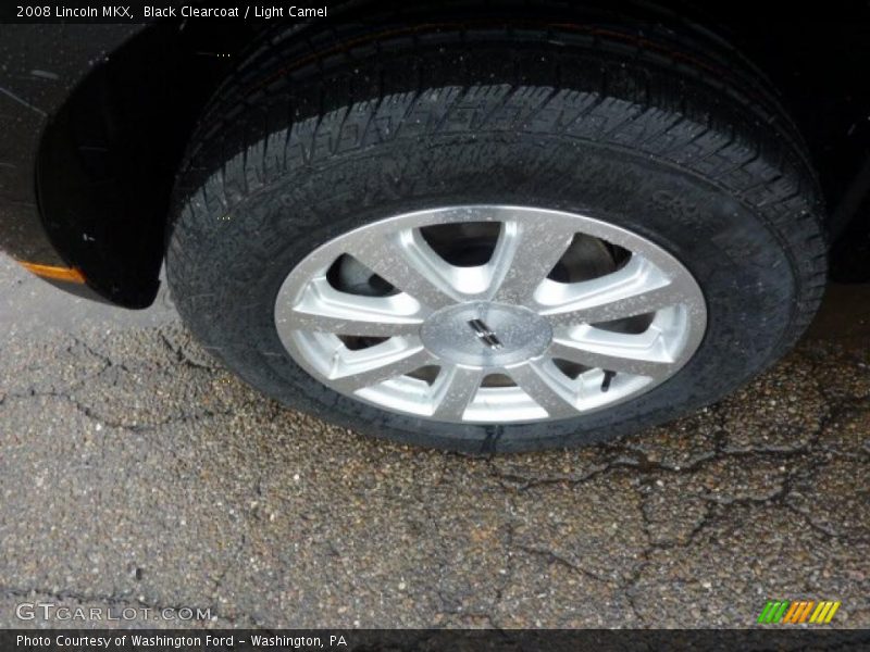 Black Clearcoat / Light Camel 2008 Lincoln MKX