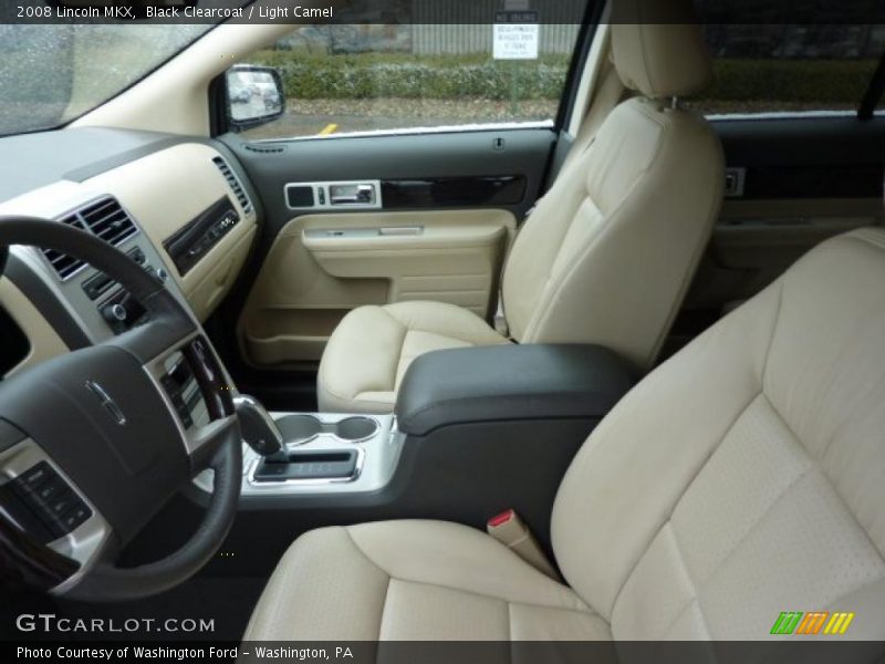 Black Clearcoat / Light Camel 2008 Lincoln MKX
