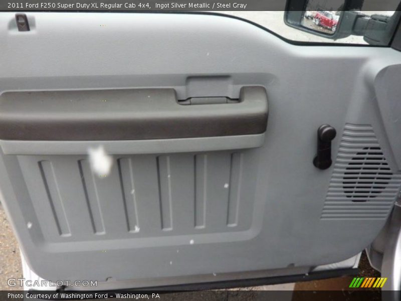 Ingot Silver Metallic / Steel Gray 2011 Ford F250 Super Duty XL Regular Cab 4x4