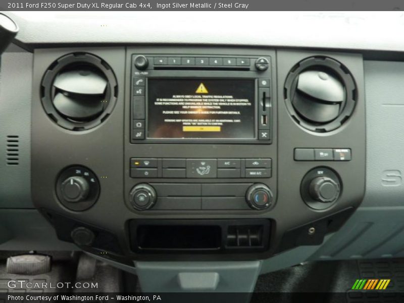 Ingot Silver Metallic / Steel Gray 2011 Ford F250 Super Duty XL Regular Cab 4x4