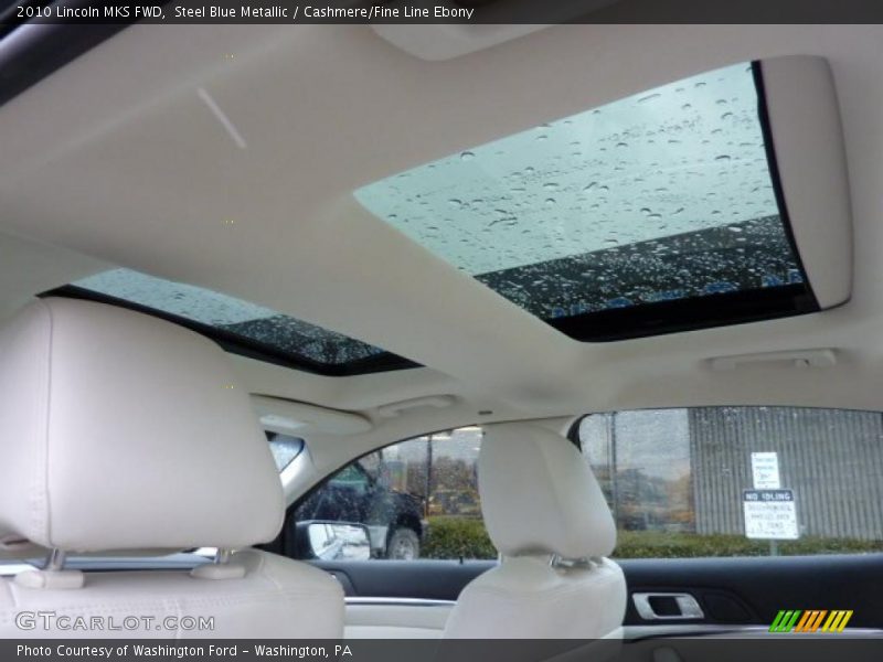 Sunroof of 2010 MKS FWD