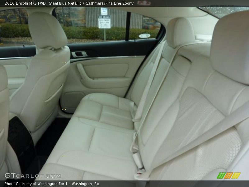  2010 MKS FWD Cashmere/Fine Line Ebony Interior
