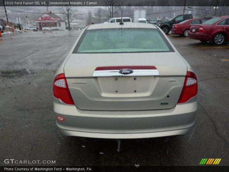 Smokestone Metallic / Camel 2010 Ford Fusion SEL V6