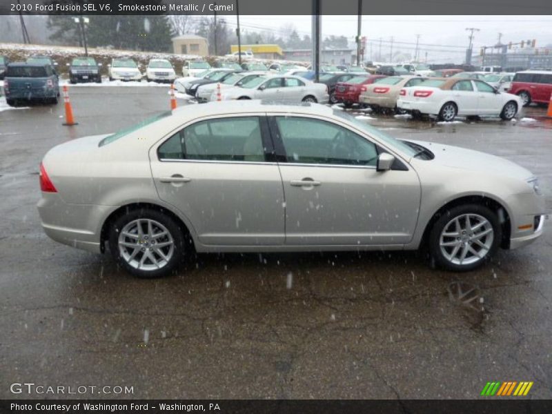 Smokestone Metallic / Camel 2010 Ford Fusion SEL V6