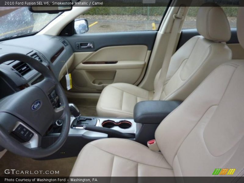 Smokestone Metallic / Camel 2010 Ford Fusion SEL V6