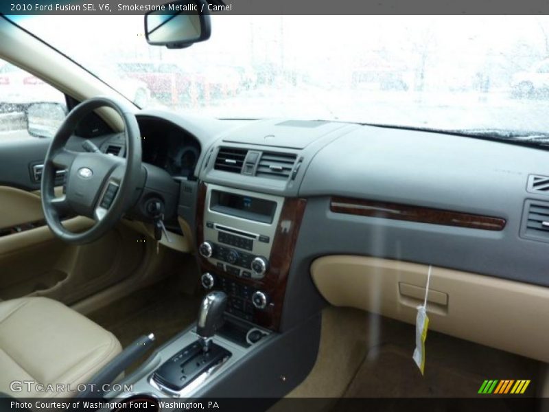 Smokestone Metallic / Camel 2010 Ford Fusion SEL V6