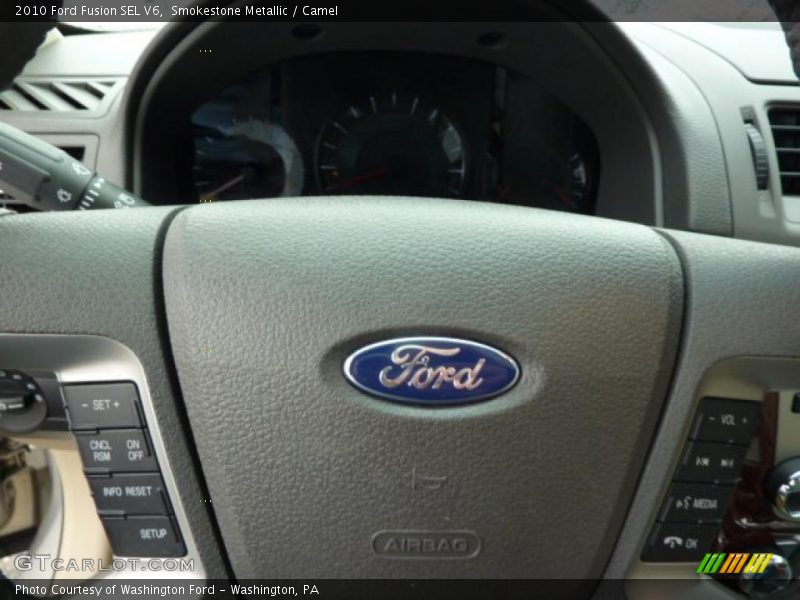 Smokestone Metallic / Camel 2010 Ford Fusion SEL V6