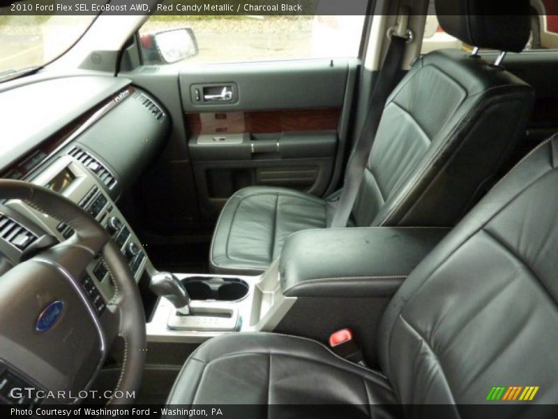  2010 Flex SEL EcoBoost AWD Charcoal Black Interior