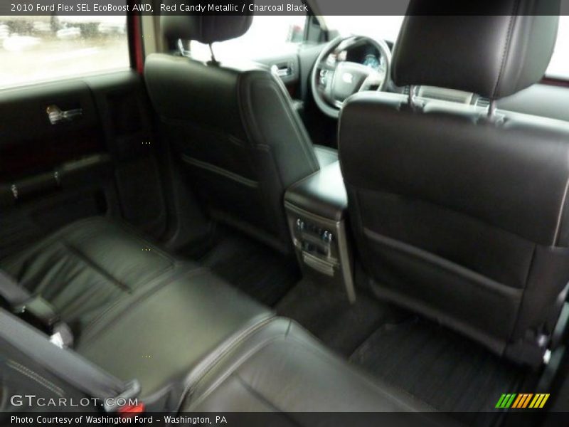 Red Candy Metallic / Charcoal Black 2010 Ford Flex SEL EcoBoost AWD