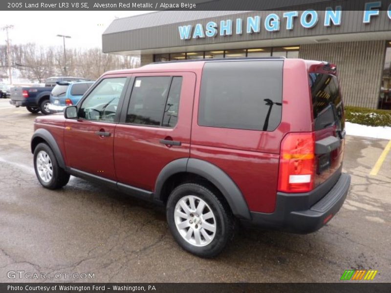 Alveston Red Metallic / Alpaca Beige 2005 Land Rover LR3 V8 SE