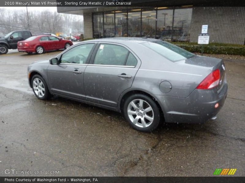 Sterling Gray Metallic / Dark Charcoal 2010 Mercury Milan V6 Premier