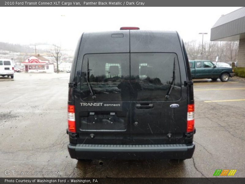 Panther Black Metallic / Dark Gray 2010 Ford Transit Connect XLT Cargo Van