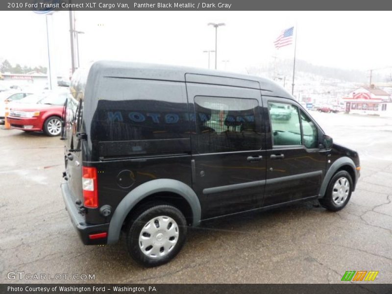 Panther Black Metallic / Dark Gray 2010 Ford Transit Connect XLT Cargo Van